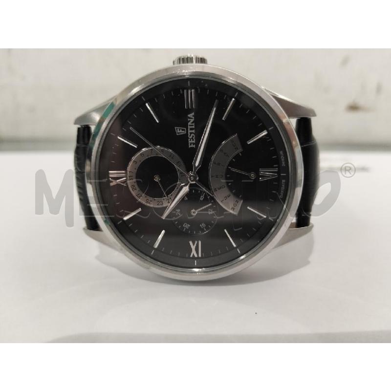 OROLOGIO DA POLSO FESTINA NERO | Mercatino dell'Usato Roma portonaccio 1