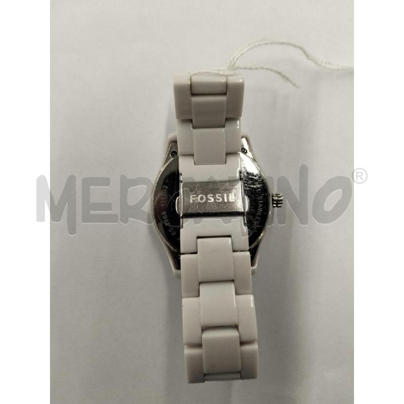 OROLOGIO DA POLSO FOSSIL BIANCO CN STRASS | Mercatino dell'Usato Roma portonaccio 2