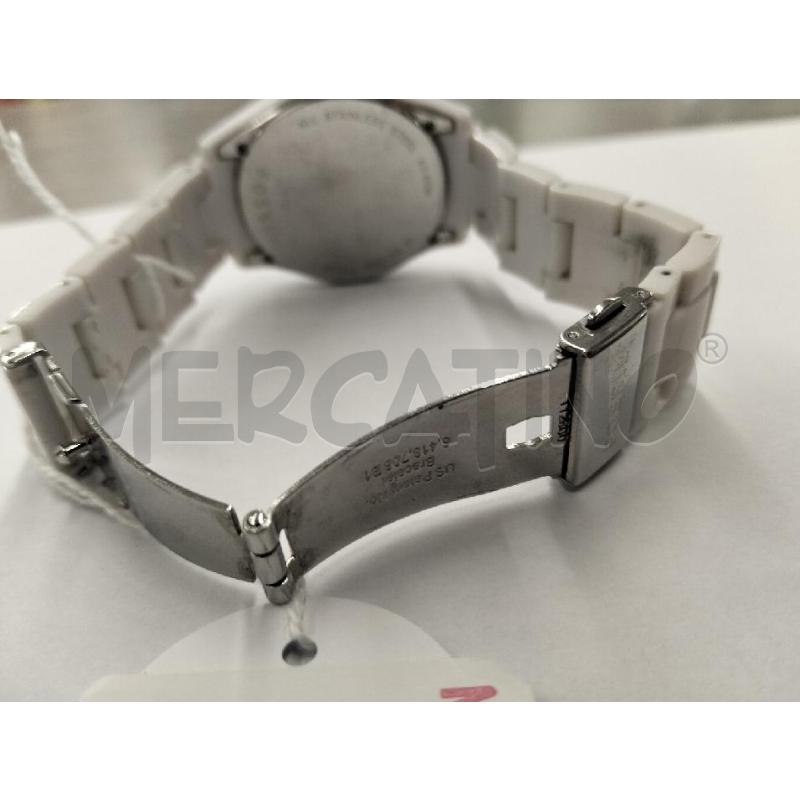 OROLOGIO DA POLSO FOSSIL BIANCO CN STRASS | Mercatino dell'Usato Roma portonaccio 3