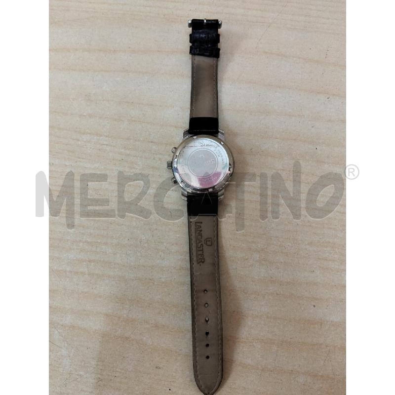 OROLOGIO DA POLSO LANCASTER BLU E CROMO | Mercatino dell'Usato Roma portonaccio 2