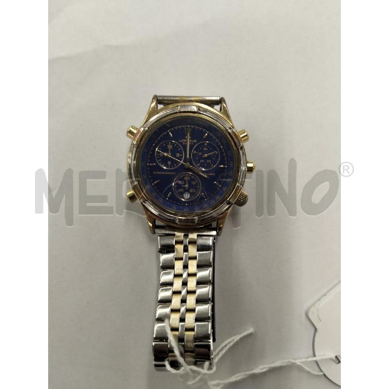 OROLOGIO DA POLSO LORENZ DORATO CN QUADRANTE BLU  | Mercatino dell'Usato Roma portonaccio 2