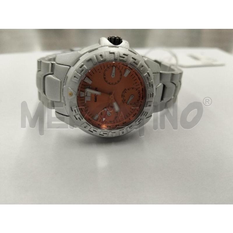 OROLOGIO DA POLSO SECTOR CN QUADRANTE ARANCIONE  | Mercatino dell'Usato Roma portonaccio 1