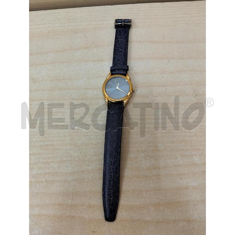 OROLOGIO DA POLSO SEIKO DORATO BLU A QUARZO | Mercatino dell'Usato Roma portonaccio 2