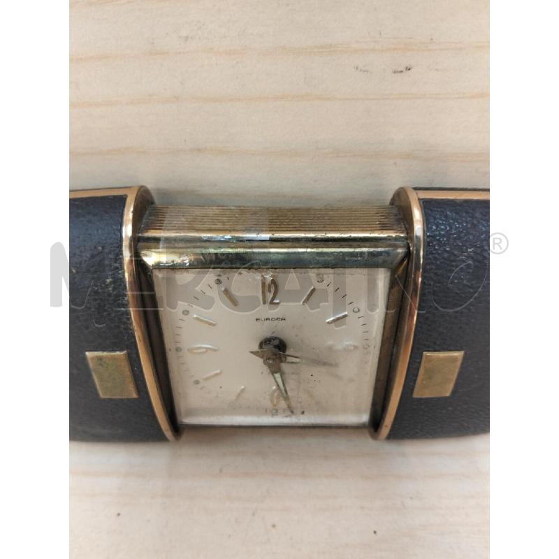 OROLOGIO DA VIAGGIO EUROPA DA RIVEDERE NON FUNZ | Mercatino dell'Usato Roma portonaccio 4