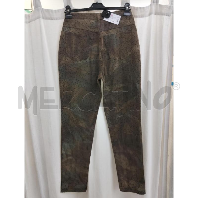 PANTALONE DONNA VALENTINO JEANS MARRONE | Mercatino dell'Usato Roma portonaccio 3