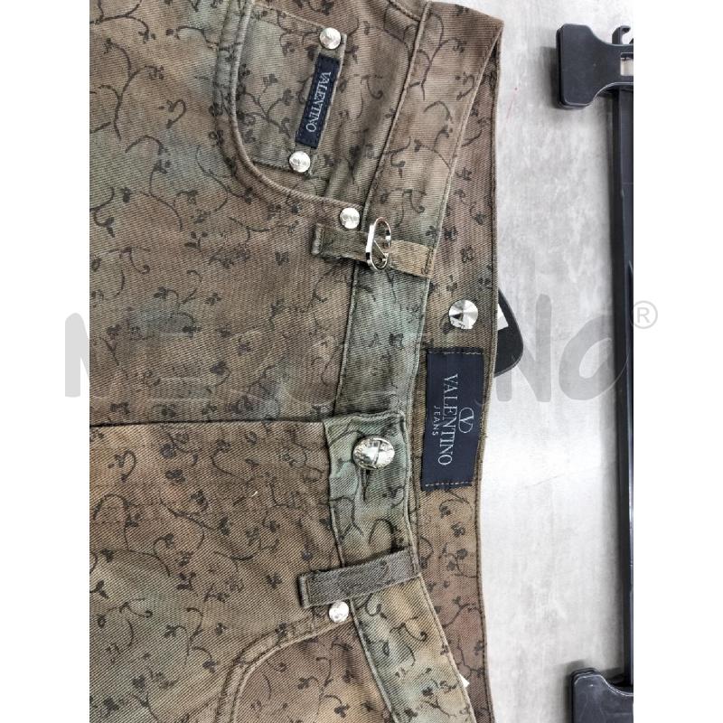 PANTALONE DONNA VALENTINO JEANS MARRONE | Mercatino dell'Usato Roma portonaccio 4