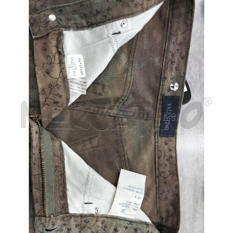 PANTALONE DONNA VALENTINO JEANS MARRONE | Mercatino dell'Usato Roma portonaccio 5