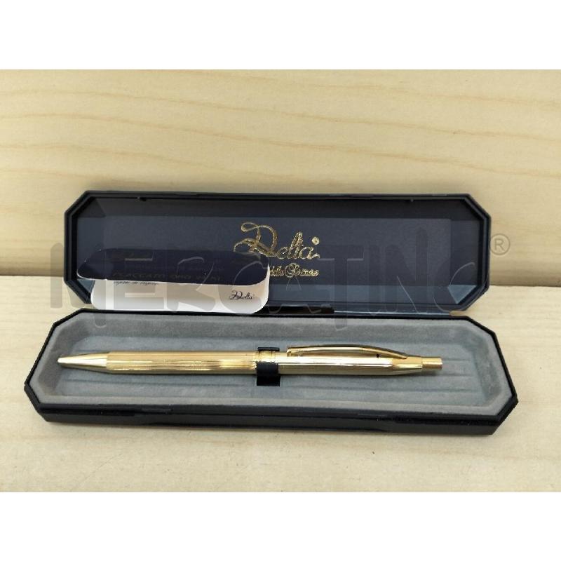 PENNA DELTA PLACCATO ORO 24KT | Mercatino dell'Usato Roma portonaccio 3