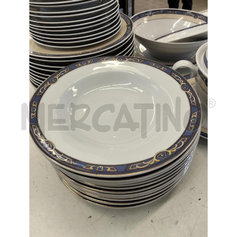PIATTI PZ 41 ROSENTHAL X RENATO BALESTRA BLU GIALLI | Mercatino dell'Usato Roma portonaccio 2