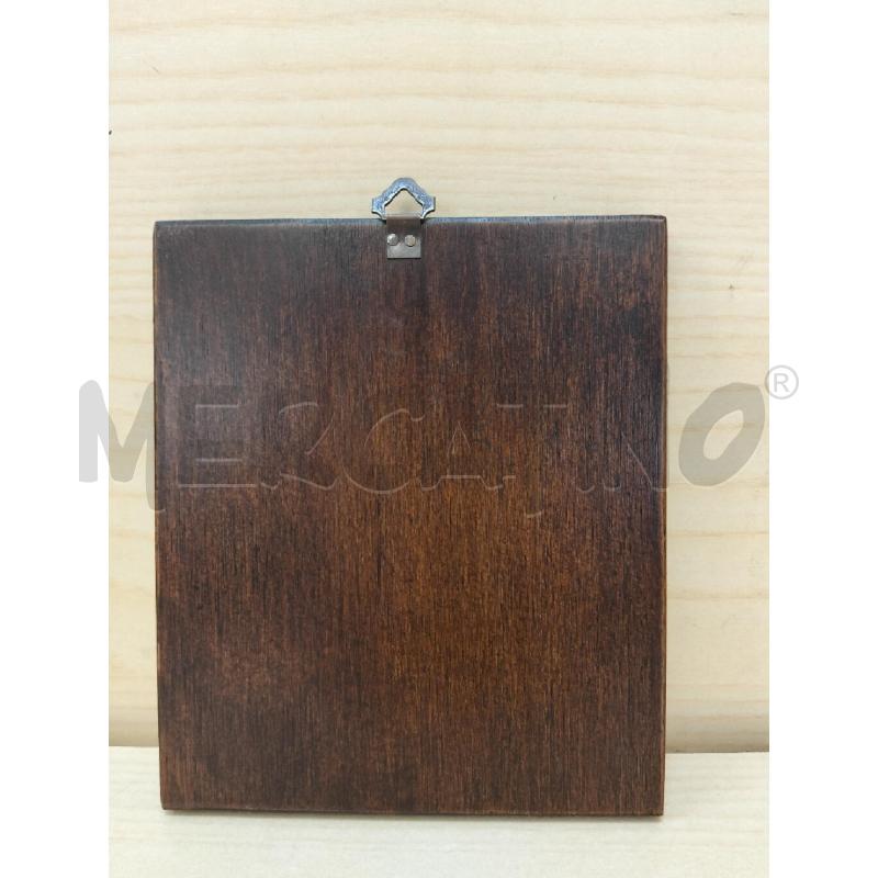 PLACCA ARGENTATA C MADONNA | Mercatino dell'Usato Roma portonaccio 2