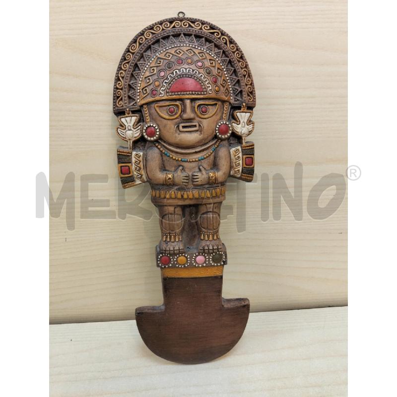 PLACCA AZTECA COCCIO | Mercatino dell'Usato Roma portonaccio 1