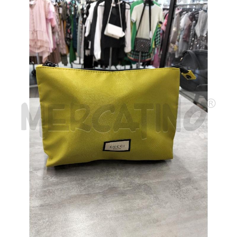 POCHETTE GUCCI BEAUTY VERDE | Mercatino dell'Usato Roma portonaccio 1
