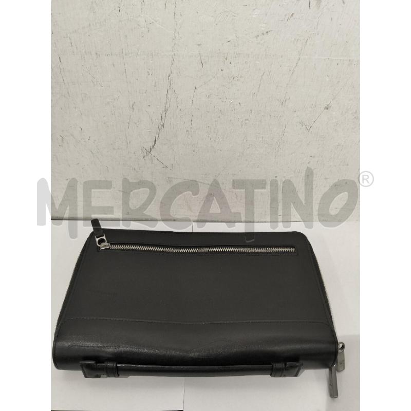 POCHETTE MOLESKINE NERO | Mercatino dell'Usato Roma portonaccio 3