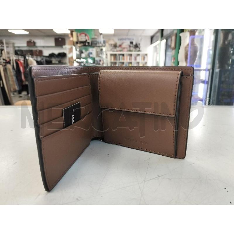 PORTA FOGLIO MICHAEL KORS MARRONE | Mercatino dell'Usato Roma portonaccio 2