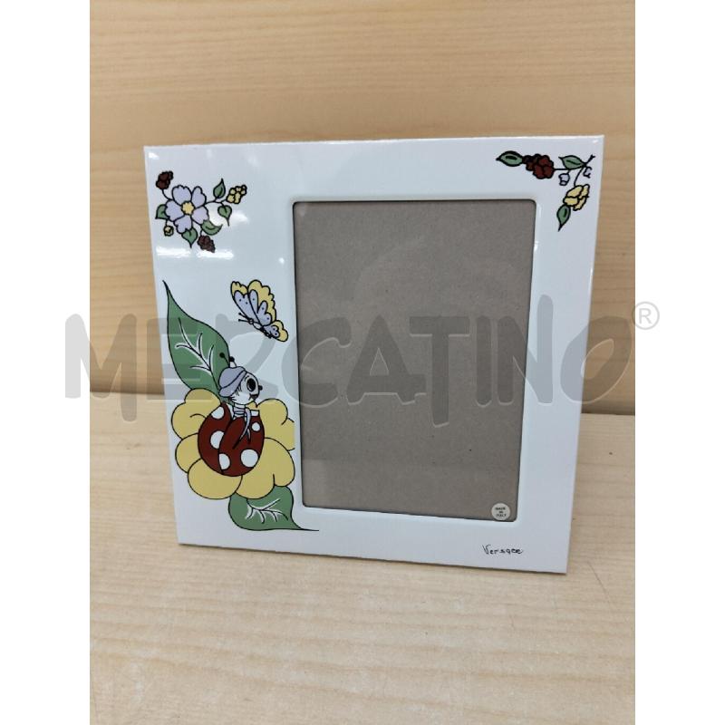PORTA FOTO BIANCO COCCINELLA VERSACE | Mercatino dell'Usato Roma portonaccio 1