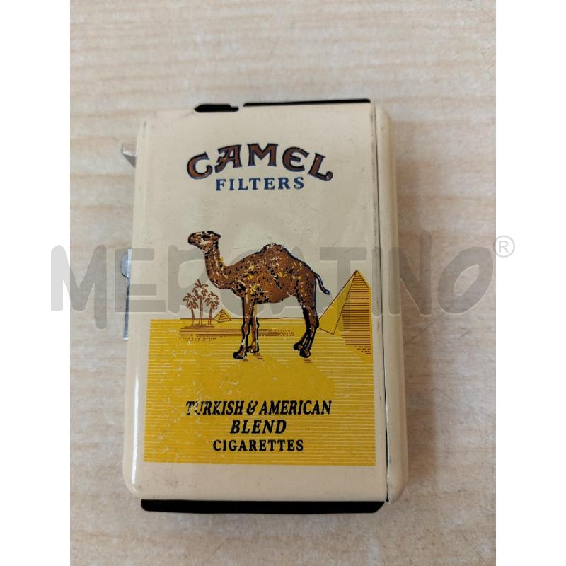 PORTA SIGARETTE CAMEL C ACCENDINO | Mercatino dell'Usato Roma portonaccio 5