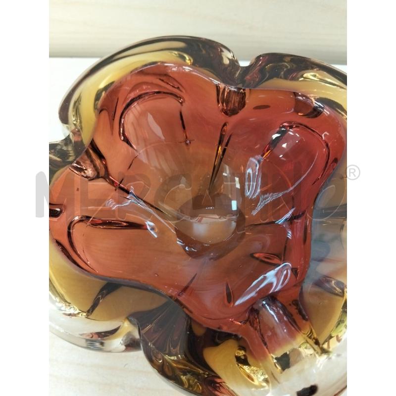 POSA CENERE VETRO MURANO MARR DA RIV CREPA INTERNA | Mercatino dell'Usato Roma portonaccio 2
