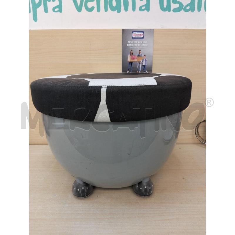 POUF DESIGNE C/ROTELLE | Mercatino dell'Usato Roma portonaccio 1