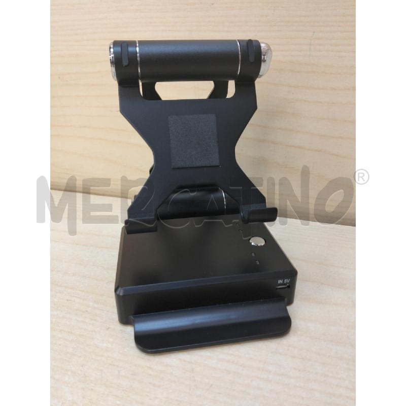 POWER BANK NERA C SUPPORTO | Mercatino dell'Usato Roma portonaccio 1