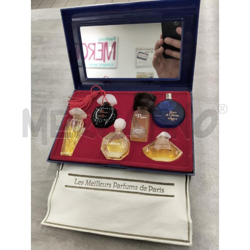 PROFUMIMI MIGNON SCATOLA LES MEILLEURS PARFUMS | Mercatino dell'Usato Roma portonaccio 1