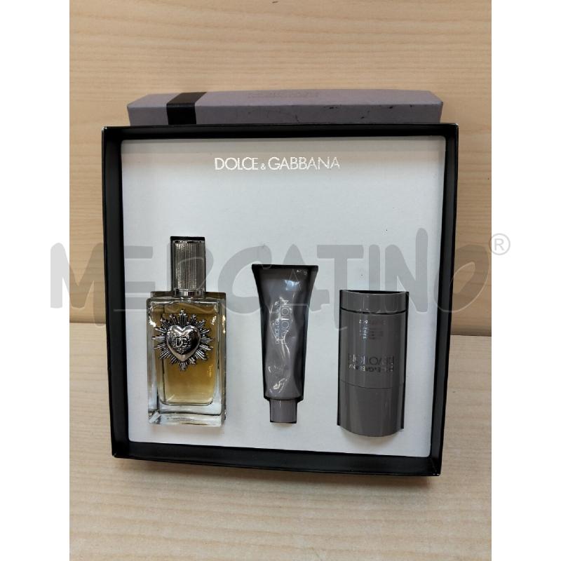 PROFUMO D&G DEVOTION COFANETTO | Mercatino dell'Usato Roma portonaccio 1