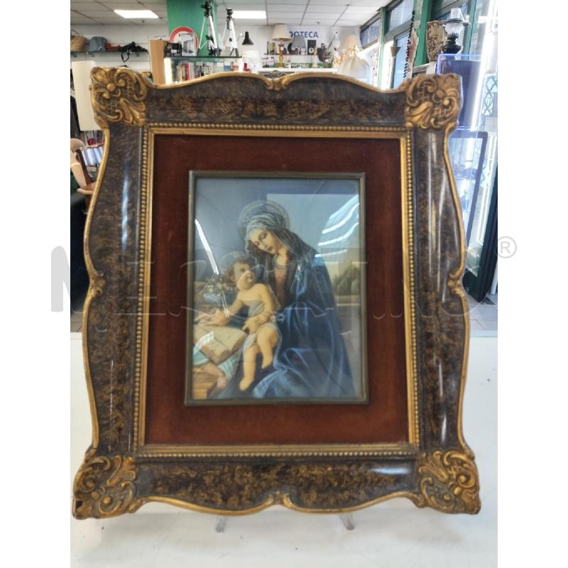 QUADRETTO MADONNA C/BAMBINO  | Mercatino dell'Usato Roma portonaccio 1