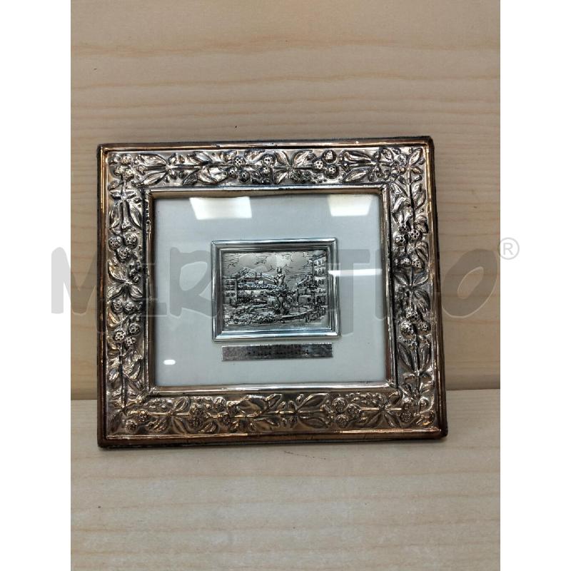 QUADRETTO PLACCA ARG CORNICE ARG | Mercatino dell'Usato Roma portonaccio 1