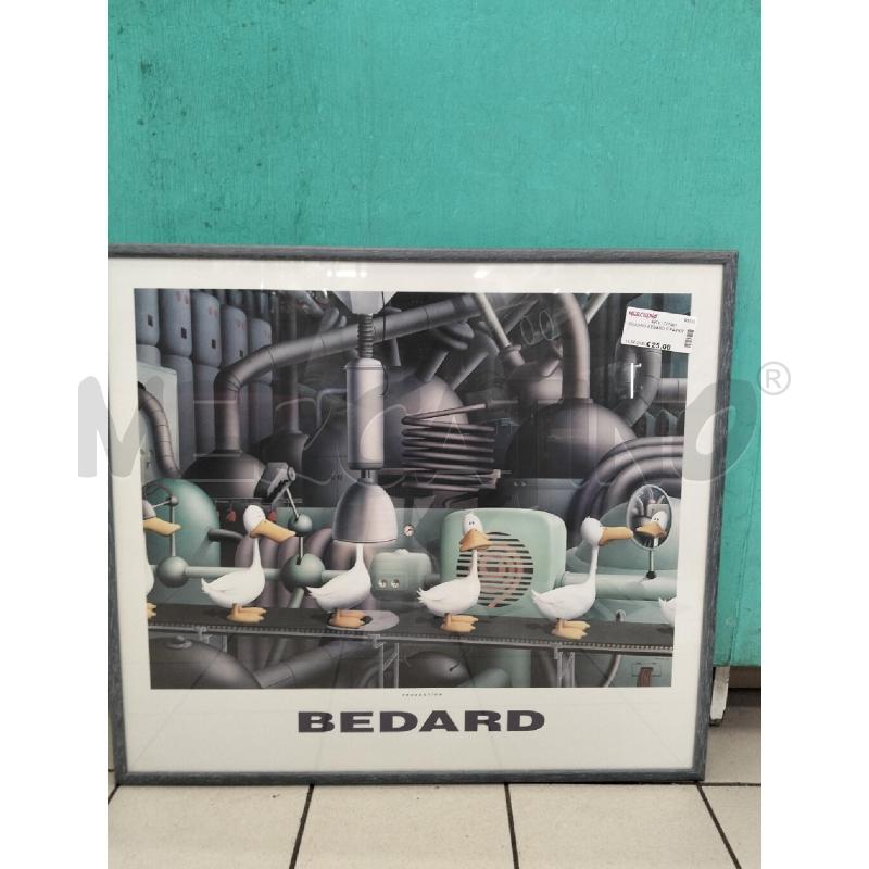 QUADRO BEDARD C PAPERI | Mercatino dell'Usato Roma portonaccio 1