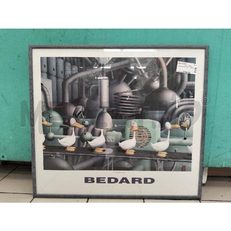 QUADRO BEDARD C PAPERI | Mercatino dell'Usato Roma portonaccio 3