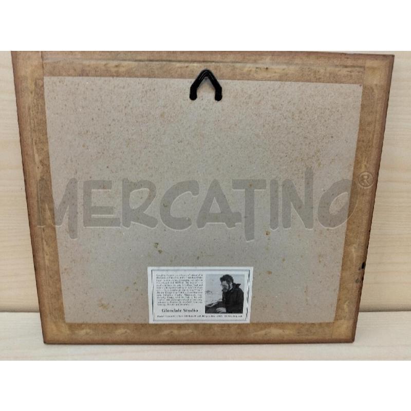 QUADRO COWTOWN ACQUERELLO FATTORIA PASSPARTOUT ROVINATO | Mercatino dell'Usato Roma portonaccio 3