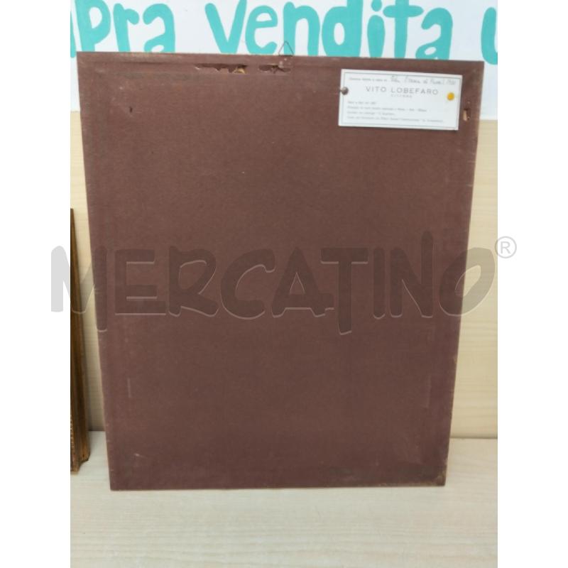 QUADRO DONNA AL PARCO VITO LOBEFARO 60X50 | Mercatino dell'Usato Roma portonaccio 3