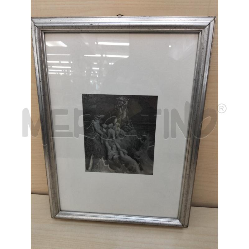 QUADRO DORÈ LITOGRAFIA SU LASTRA | Mercatino dell'Usato Roma portonaccio 1