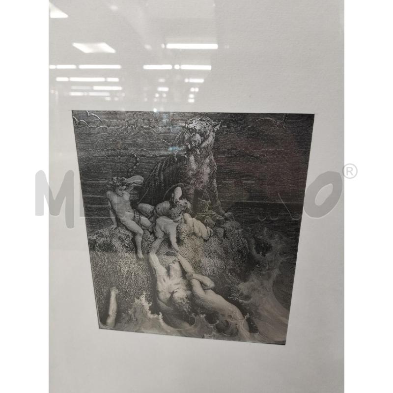 QUADRO DORÈ LITOGRAFIA SU LASTRA | Mercatino dell'Usato Roma portonaccio 2