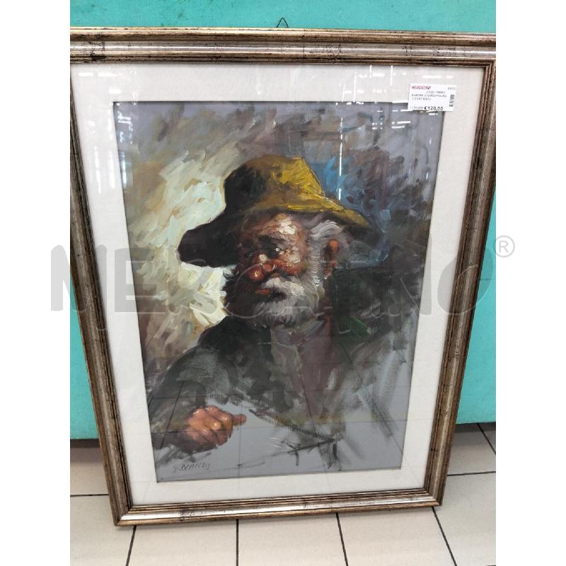 QUADRO G NARDI FIGURA C CERT 50X70 | Mercatino dell'Usato Roma portonaccio 1