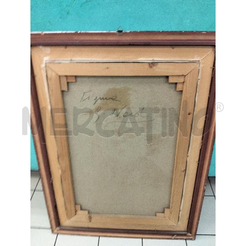 QUADRO G NARDI FIGURA C CERT 50X70 | Mercatino dell'Usato Roma portonaccio 3