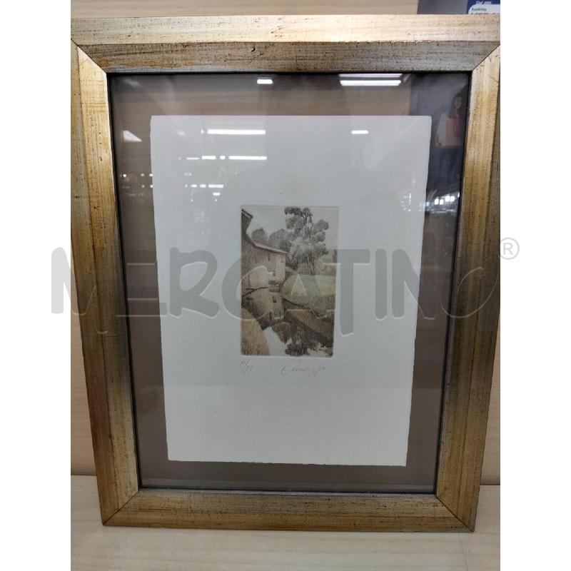 QUADRO OLIVIERO MASI MULIN VECCHIO | Mercatino dell'Usato Roma portonaccio 1