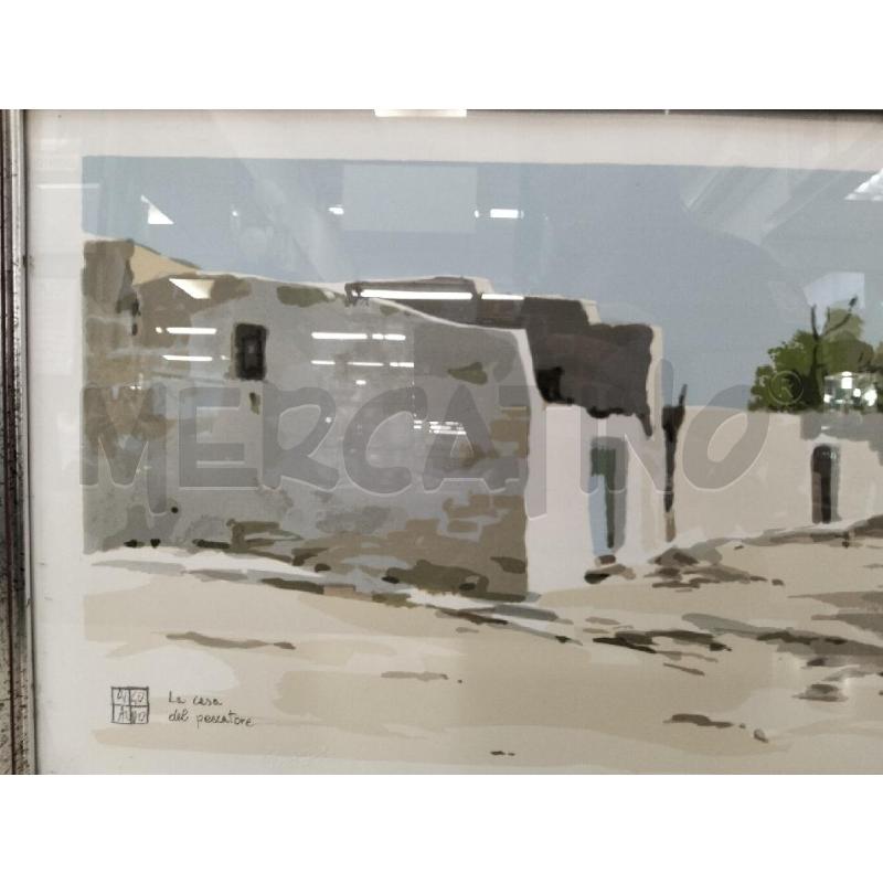 QUADRO PAESAGGIO ALDO RISO PA | Mercatino dell'Usato Roma portonaccio 2