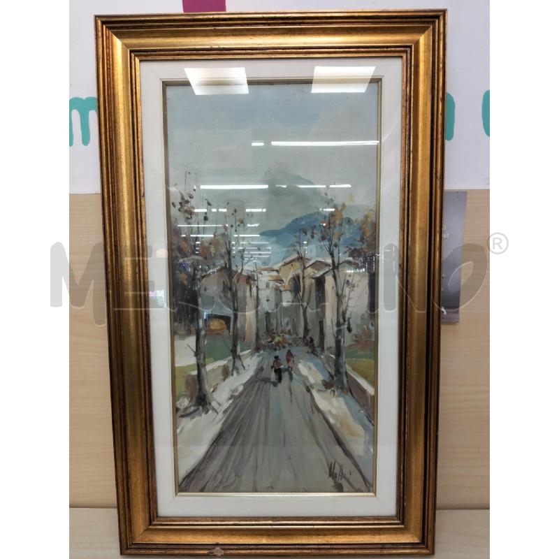 QUADRO PAESAGGIO DEL PITTORE MATTEI | Mercatino dell'Usato Roma portonaccio 1