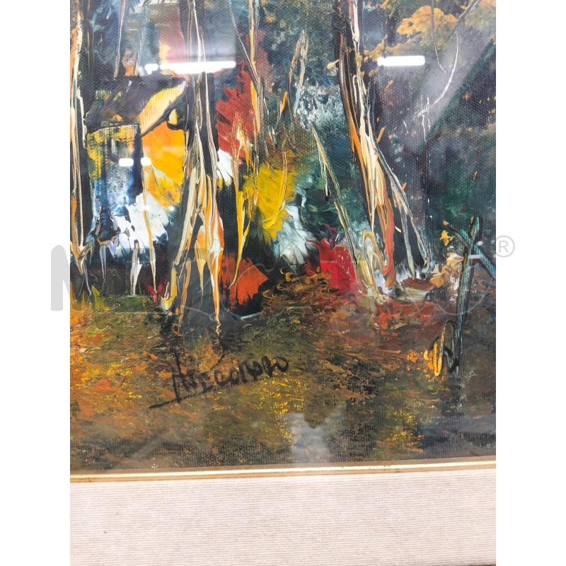 QUADRO PECORARO ANTONINO BOSCO | Mercatino dell'Usato Roma portonaccio 4