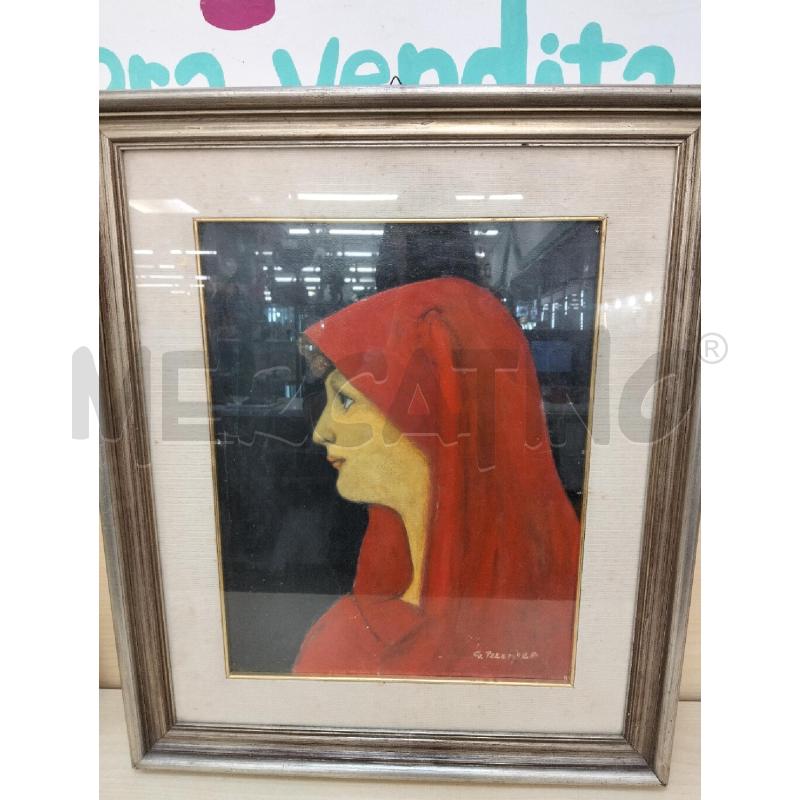 QUADRO RIPRODUZIONE SANTA FABIOLA TELEMACO | Mercatino dell'Usato Roma portonaccio 1