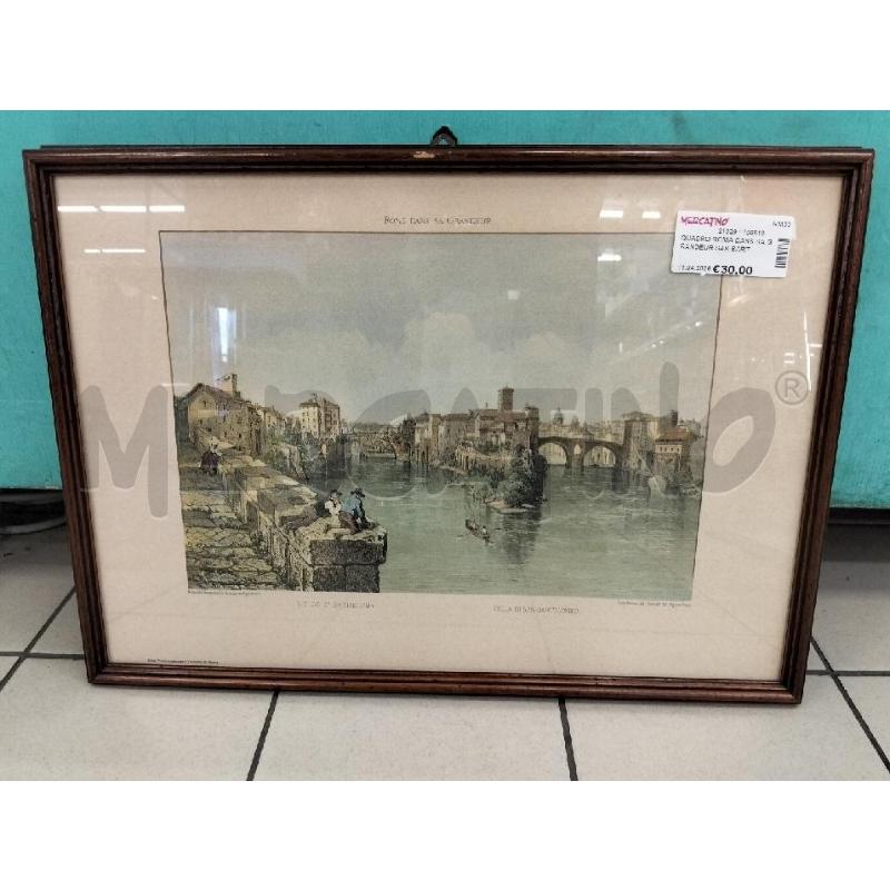QUADRO ROMA DANS SA GRANDEUR SAN BARTOLOMEO | Mercatino dell'Usato Roma portonaccio 1
