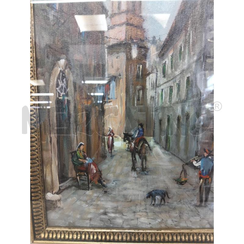 QUADRO ROMA SPARITA DI VITO LOBEFARO | Mercatino dell'Usato Roma portonaccio 2