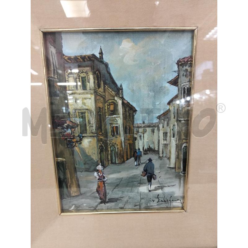 QUADRO ROMA SPARITA VITO LOBEFARO 40X35 | Mercatino dell'Usato Roma portonaccio 4