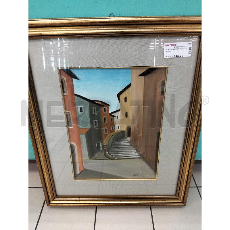 QUADRO SCROCIO CASE C SCALE | Mercatino dell'Usato Roma portonaccio 1