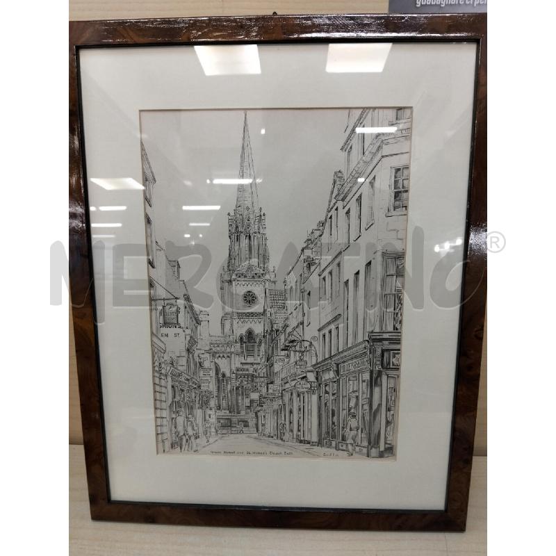 QUADRO STAMPA GRIFFIN GREEN STREET AND | Mercatino dell'Usato Roma portonaccio 1