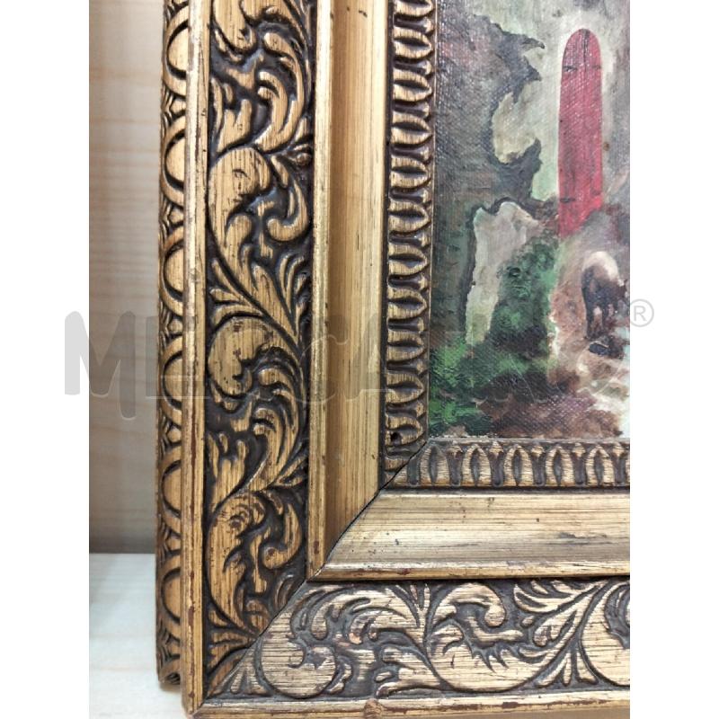QUADRO VICOLO ROMA SPARITA | Mercatino dell'Usato Roma portonaccio 4