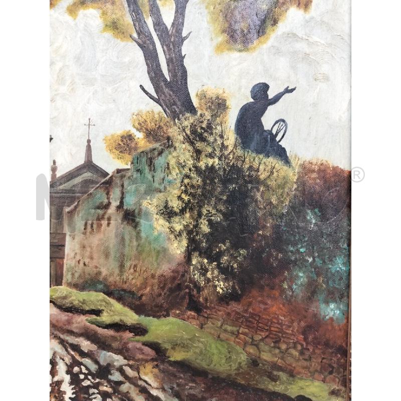QUADRO VICOLO ROMA SPARITA | Mercatino dell'Usato Roma portonaccio 5