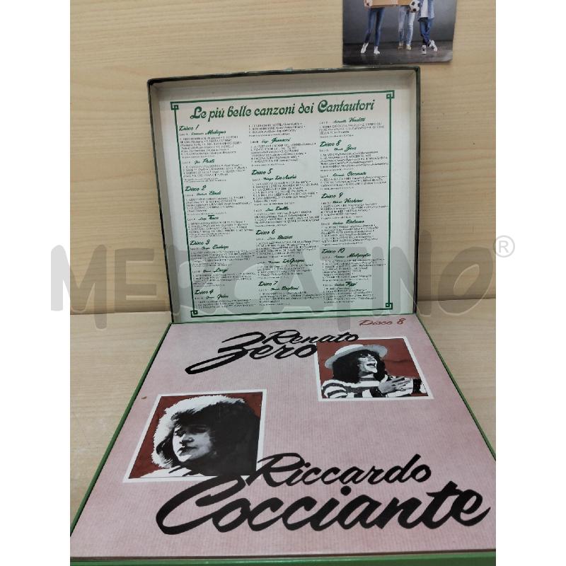 RACCOLTA LE PIÙ BELLE CANZONI DEI CANTAUTORI | Mercatino dell'Usato Roma portonaccio 4