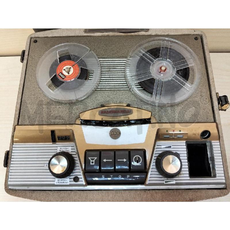 REGISTRATORE A BOBINA ANNI 50 RADIO MARELLI (DA RIVEDERE) | Mercatino dell'Usato Roma portonaccio 3