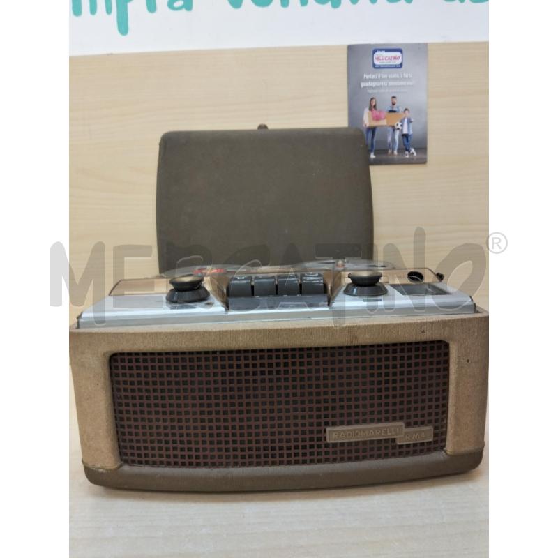 REGISTRATORE A BOBINA ANNI 50 RADIO MARELLI (DA RIVEDERE) | Mercatino dell'Usato Roma portonaccio 4